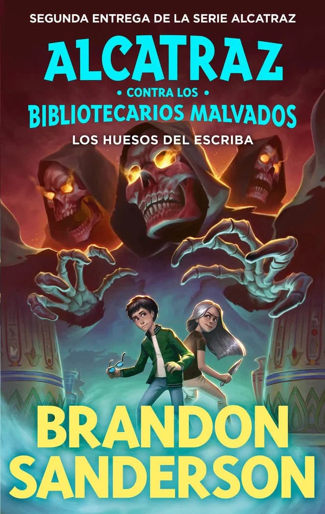 Los Huesos del Escriba Alcatraz contra los Bibliotecarios Ma